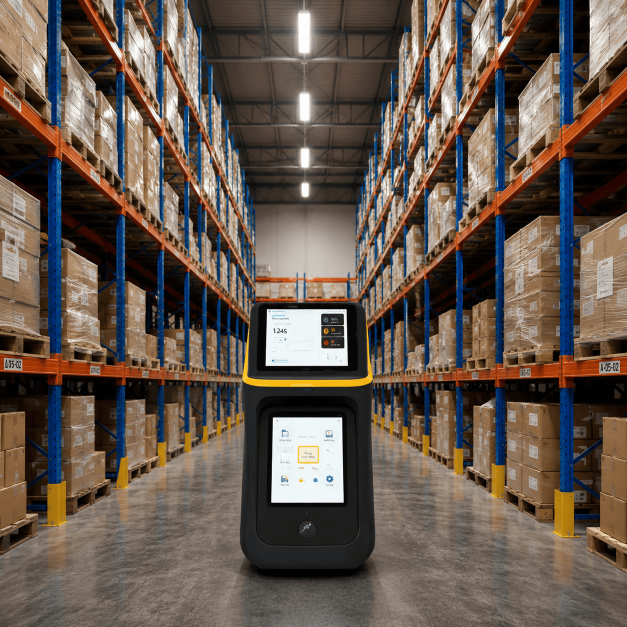 Kho vận hành — quét tồn kho và điều phối logistics